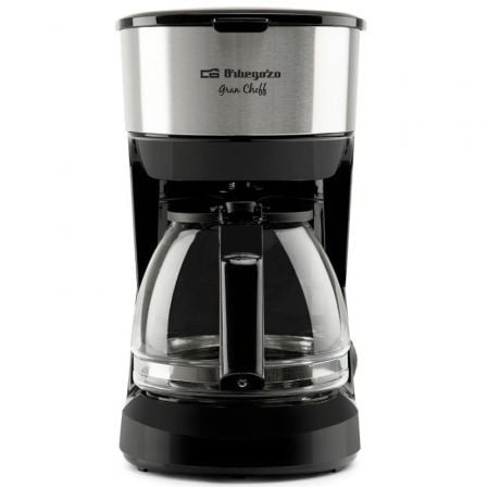 Cafetera de Goteo Orbegozo CG 4506 6 Tazas Negra y Plata