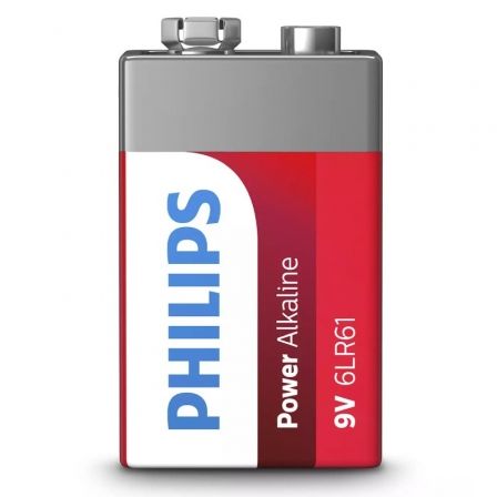 Pila Alcalina Philips 6LR61P1B 10 9V