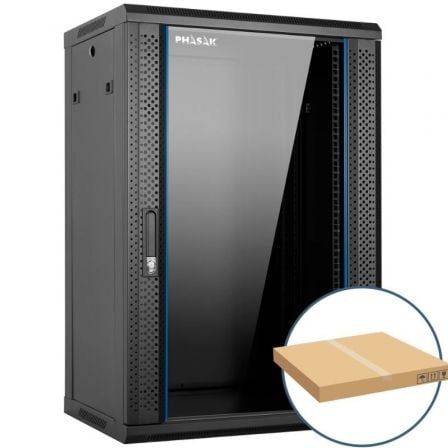 Armario Rack Mural Desmontado Phasak PHO 2220D 19 Altura 20U