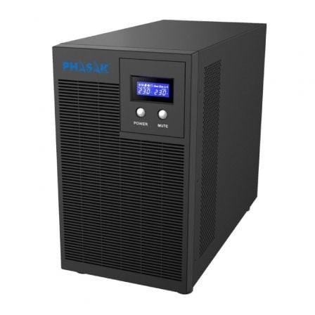 SAI Línea Interactiva Phasak Protekt 3160 VA 3160VA-2100W 6 Salidas Formato Torre
