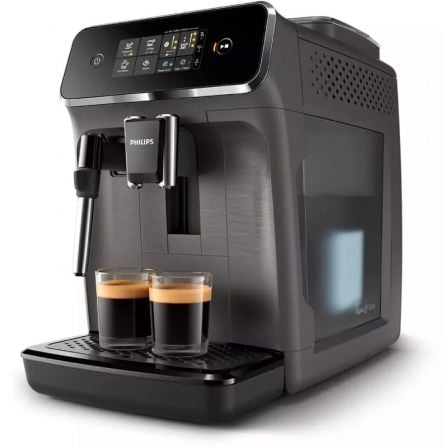 Cafetera Expreso Philips Series 2200 EP2224 10 1500W 15 Bares