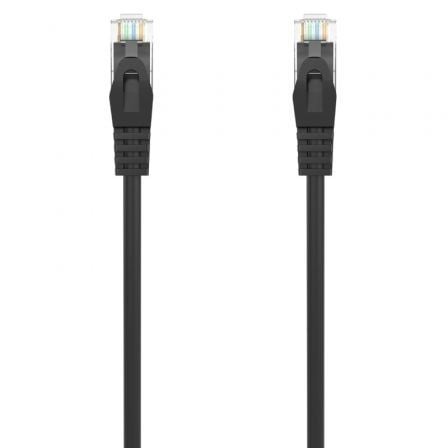 Cable de Red RJ45 AWG24 UTP Aisens A145-0590 Cat.6A LSZH 3m Negro