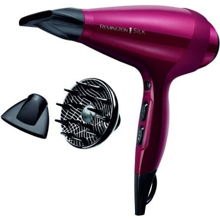 Secador Remington Silk Dryer AC9096 2400W Iónico Rojo