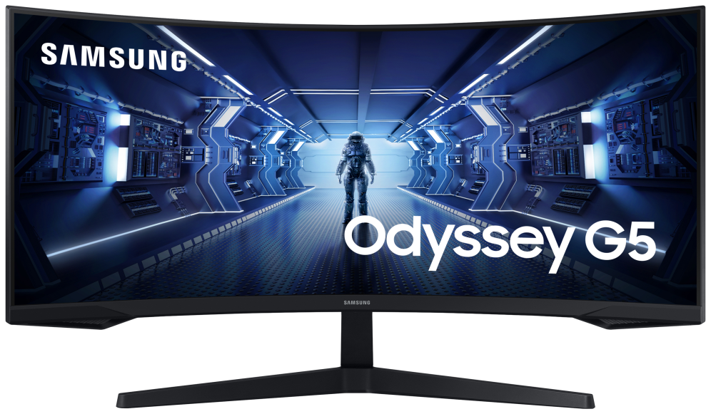Monitor Gaming Ultrapanorámico Curvo Samsung Odyssey G5 LC34G55TWWP 34 UWQHD 1ms 165Hz VA Negro