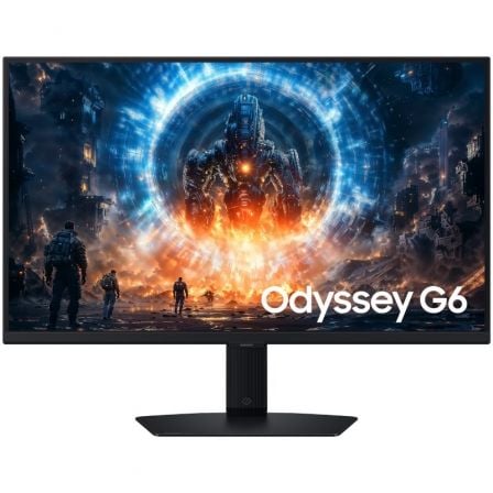 Monitor Gaming Samsung Odyssey G6 G60F S27FG602EU 27 QHD 1ms 350Hz IPS Regulable en altura Negro
