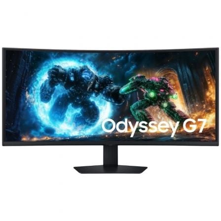 Monitor Gaming Ultrapanorámico Curvo Samsung Odyssey G7 G75F S40FG750EU 40 5K2K 1ms 180Hz VA Regulable en altura Negro