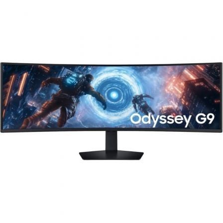 Monitor Gaming Ultrapanorámico Curvo Samsung Odyssey G9 G91F S49FG910EU 49 Dual QHD 1ms 144Hz Regulable en altura Negro