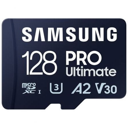 Tarjeta de Memoria Samsung Pro Ultimate 128 GB microSD XC con Adaptador Clase 10 200MBs