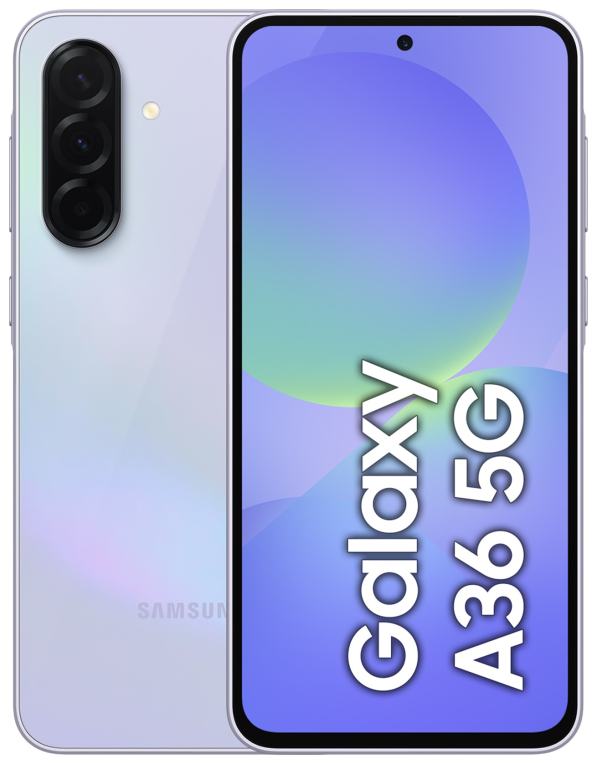 Samsung Galaxy A36 5G 17 cm (6.7 ) SIM doble Android 15 USB Tipo C 6 GB 128 GB 5000 mAh Lavanda