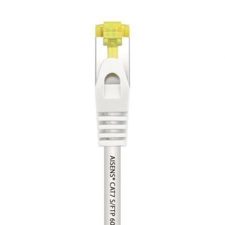 Cable de Red RJ45 SFTP Aisens A146-0490 Cat.7 1m Blanco
