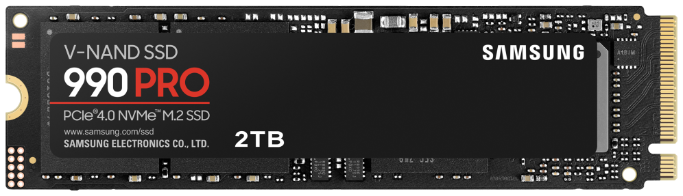 Disco SSD Samsung 990 Pro 2 TB M.2 2280 PCIe Gen4 Compatible con PS5 y PC