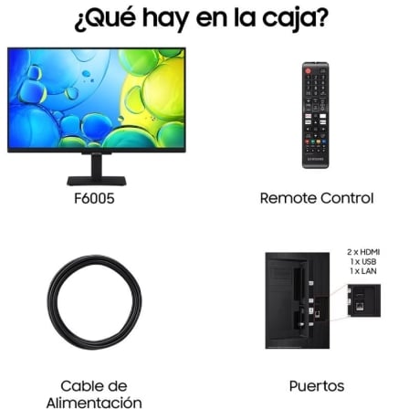 Televisor Samsung F6005 TU24F6005FK 24 Full HD Smart TV Wi-Fi