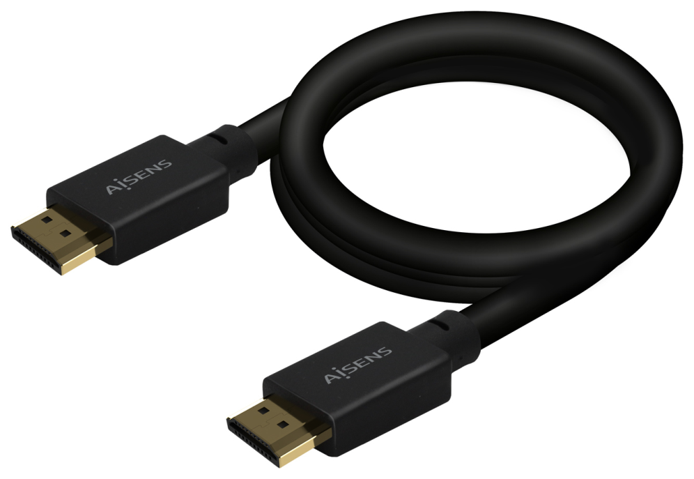 Cable HDMI 2.1 8K Aisens A150-0680 HDMI Macho - HDMI Macho 5m Certificado Negro