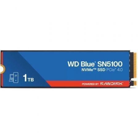 Disco SSD SanDisk WD Blue SN5100 1 TB M.2 2280 PCIe Gen4 Full Capacity