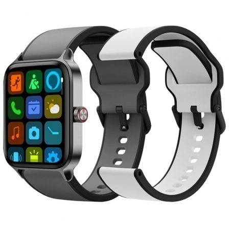 Smartwatch SPC Smartee Duo Pro 9653N Notificaciones Frecuencia Cardíaca GPS Negro Incluye Correa Extra