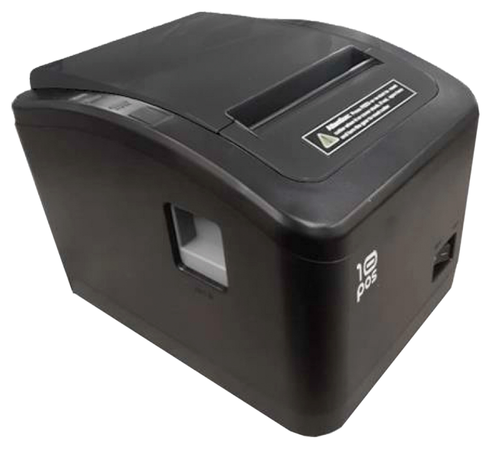 Impresora de Tickets 10POS RP-12N Térmica Ancho papel 80mm USB-RS232-Ethernet-RJ11 Negra