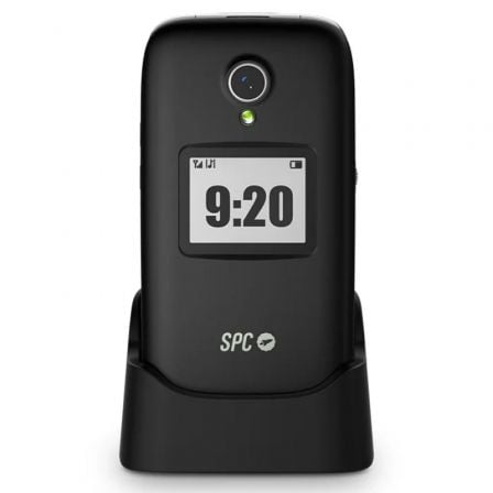 Teléfono Móvil SPC Polaris para Personas Mayores 4G Negro