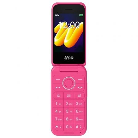 Teléfono Móvil SPC WILD para Personas Mayores 4G Rosa