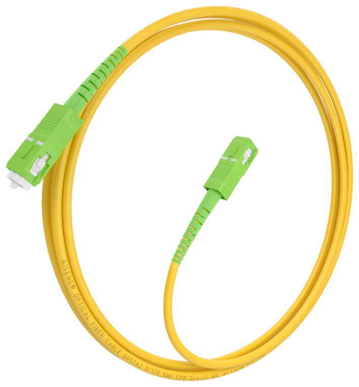 Cable de Fibra Óptica G657A2 3.0 9 125 SMF Aisens A152-0981 LSZH 3m Amarillo