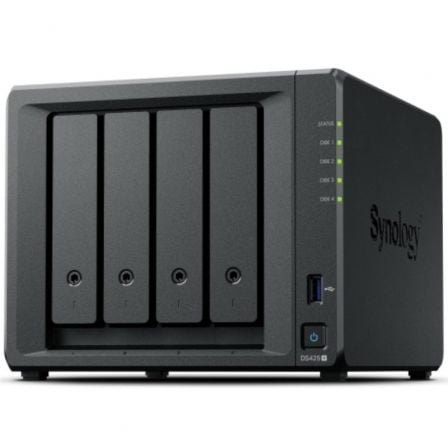 NAS Synology Diskstation DS425+ 4 Bahías 3.5 - 2.5 2 GB DDR4 16 TB Formato Torre