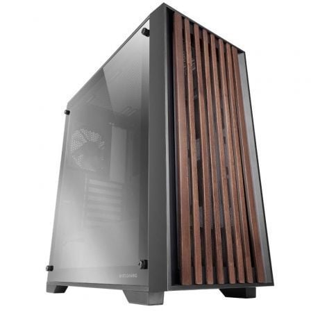 Caja Gaming Semitorre Mars Gaming MC-WOOD Cristal Cromado