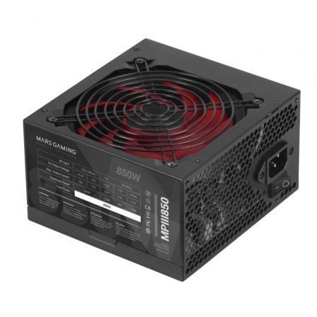 Fuente de Alimentación Mars Gaming MPIII850 850W Ventilador 12cm
