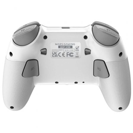Gamepad Mars Gaming MGP-V3 Inalámbrico Blanco