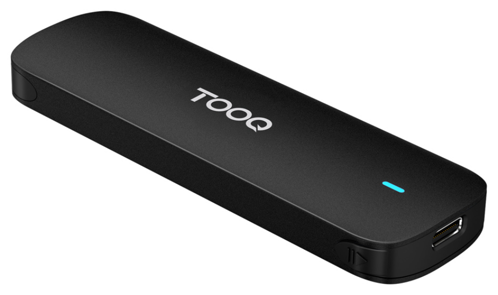 Caja Externa para Disco SSD M.2 NVMe TooQ TQE-2201B USB 3.1 Gen2 Sin tornillos