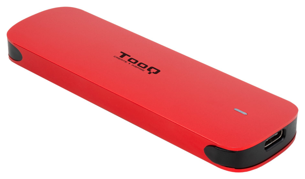 Caja Externa para Disco SSD M.2 NVMe TooQ TQE-2201R USB 3.1 Gen2 Sin tornillos