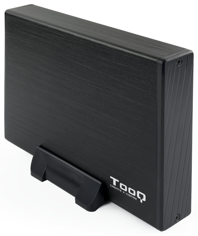 Caja Externa para Disco Duro de 3.5 TooQ TQE-3527B USB 3.1