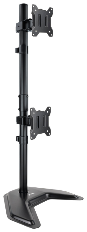 Soporte de Sobremesa para 2 Monitores TooQ DB1703TNV-B Giratorio Inclinable hasta 9kg