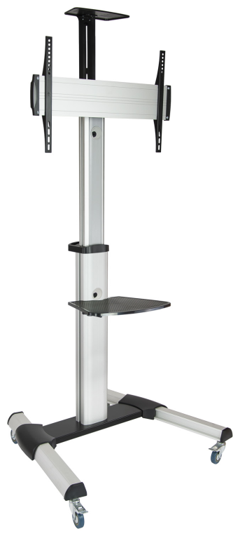 Soporte de Suelo Inclinable Ajustable con Ruedas TooQ FS1870M-B para TV de 37-70 hasta 50kg