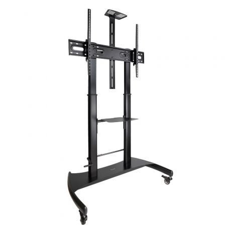 Soporte de Suelo con Ruedas Inclinable Nivelable TooQ FS20404HM-B para TV de 60-100 hasta 100kg