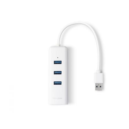 Hub USB 3.0 TP-Link UE330 3xUSB 1xRJ45 Blanco
