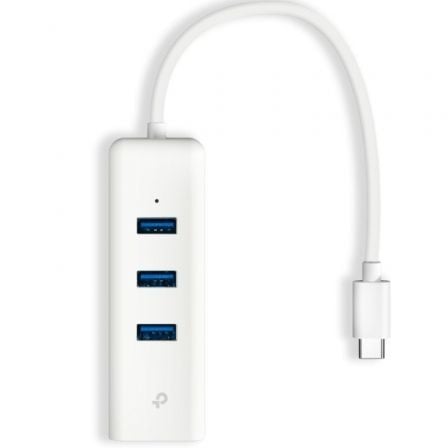 Hub USB Tipo-C 3.0 TP-Link UE330C 3xUSB 1xRJ45 Blanco