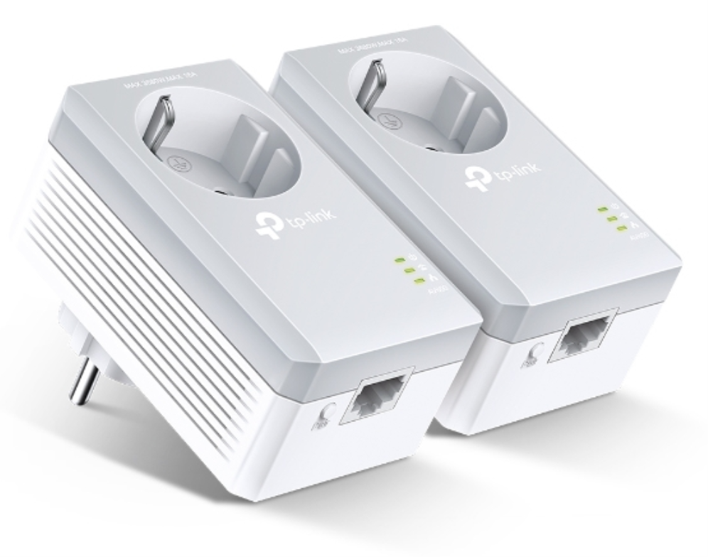 Adaptador Powerline TP-Link TL-PA4010P KIT 600Mbps Alcance 300m Pack de 2