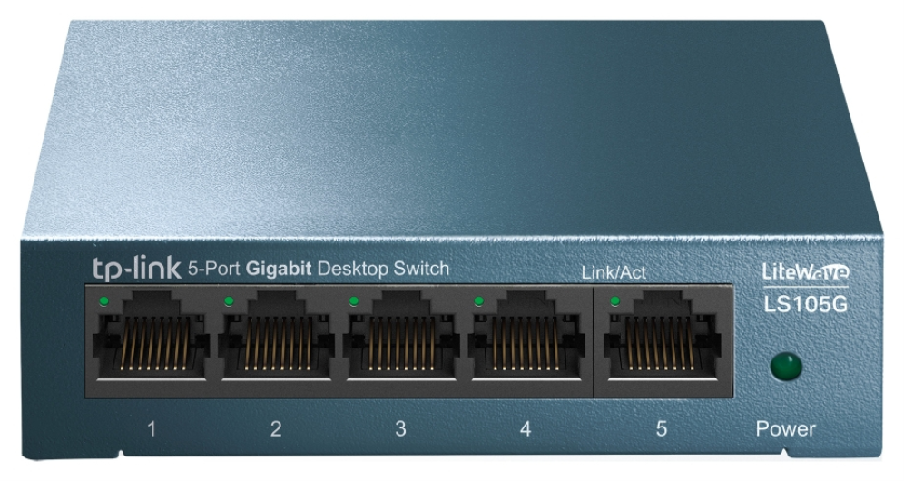 Switch TP-Link LS105G 5 Puertos RJ-45 10 100 1000