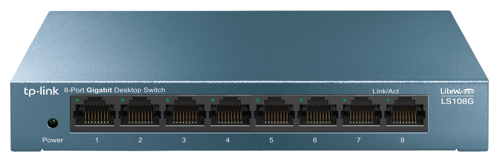 Switch TP-Link LS108G 8 Puertos RJ-45 10 100 1000
