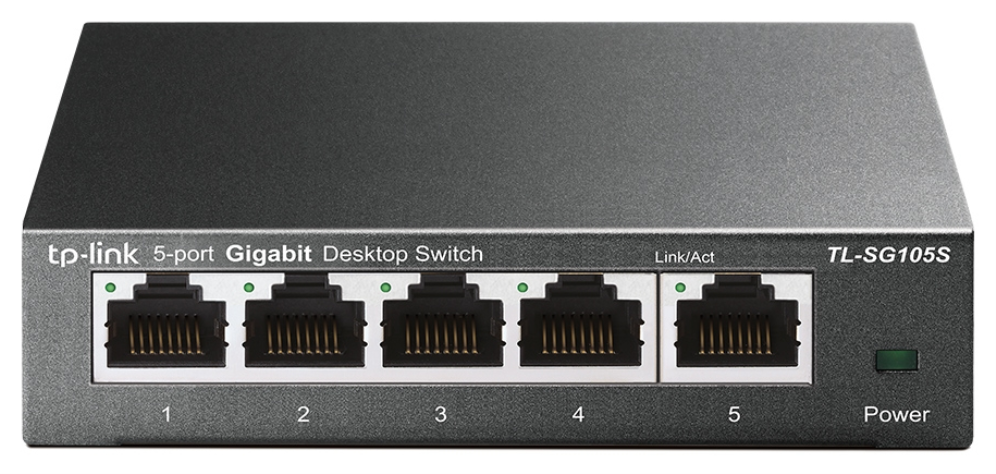 Switch TP-Link TL-SG105S 5 Puertos RJ-45 10 100 1000