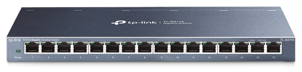 Switch TP-Link TL-SG116 16 Puertos RJ-45 10 100 1000
