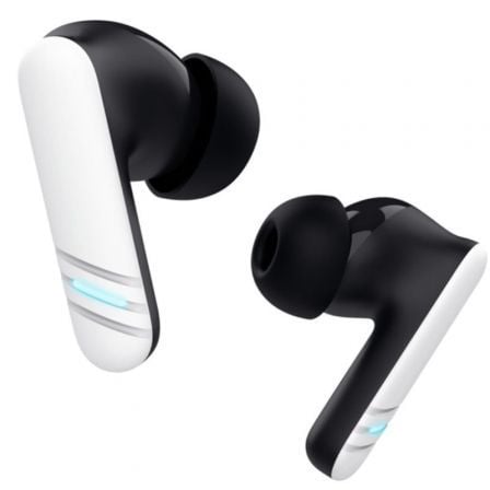 Auriculares Bluetooth Trust GXT 409 Oxxie 25478 con estuche de carga Autonomía 7h Blanco y Negro