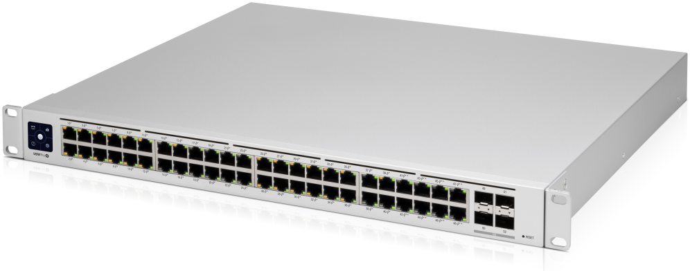 Switch Ubiquiti USW-Pro-48-POE 48 Puertos RJ45 10 100 1000 PoE SFP