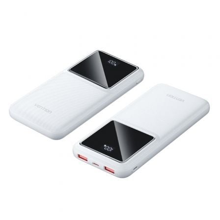 Powerbank 10000mAh Vention FHKW0 22.5W Blanca