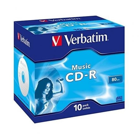 CD-R Verbatim Music 16X Caja-10uds