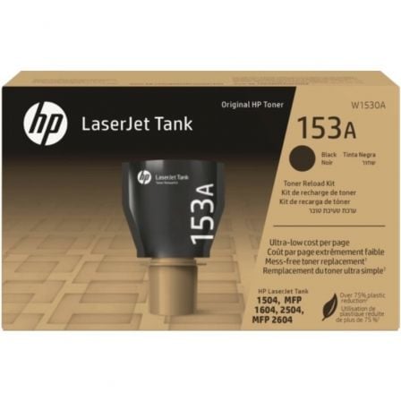 Kit de Recarga Tóner Original Laserjet Tank nº153A Negro