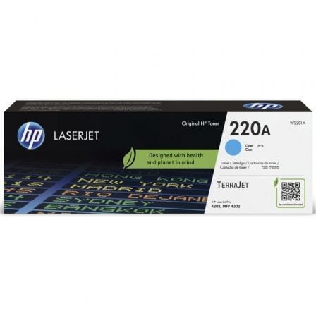 Tóner Original HP nº220A Cian