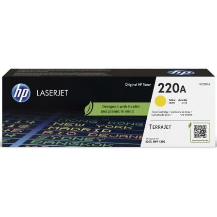 Tóner Original HP nº220A Amarillo