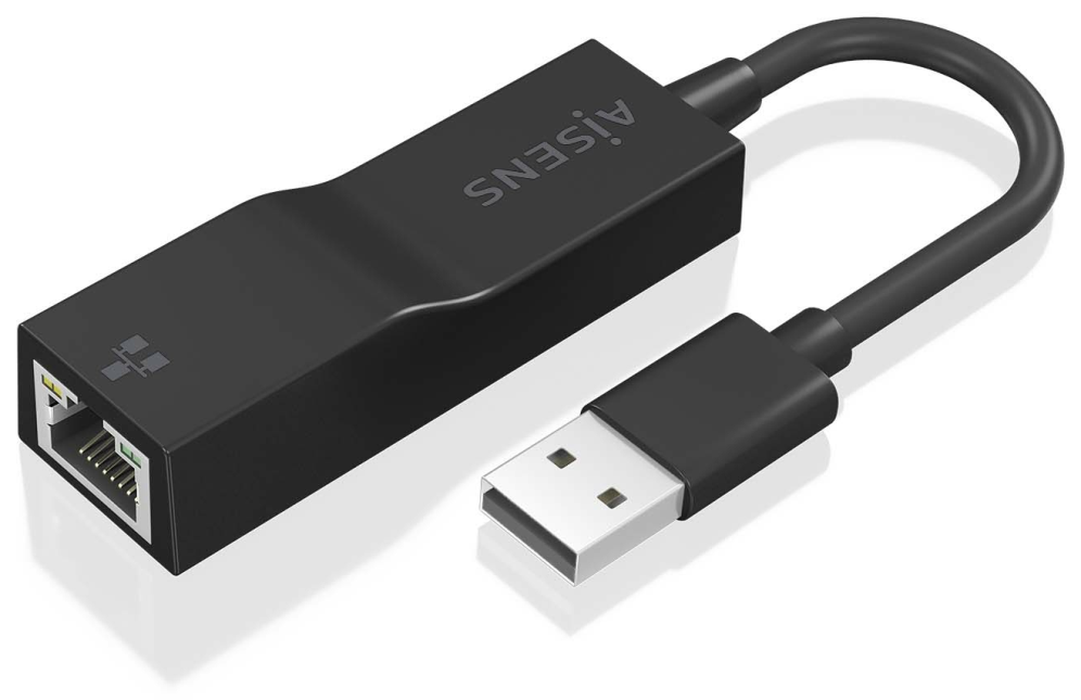 Adaptador USB 3.0 - RJ45 Aisens A106-0766 1000Mbps