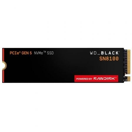 Disco SSD SanDisk WD Black SN8100 2 TB M.2 2280 PCIe Gen5 Full Capacity
