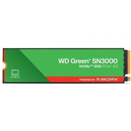 Disco SSD SanDisk WD Green SN3000 500 GB M.2 2280 PCIe Gen4